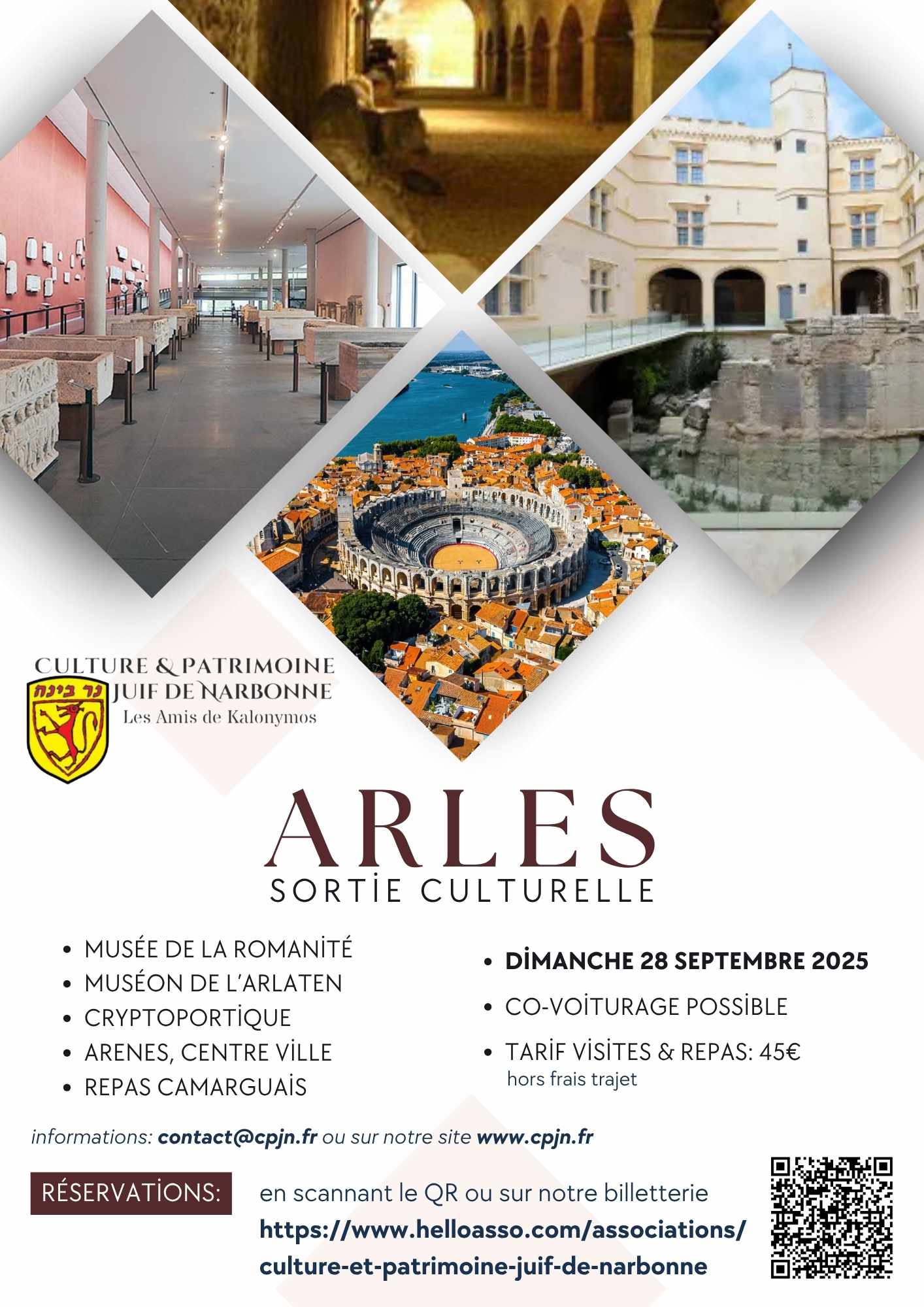 ARLES sortie culturelle