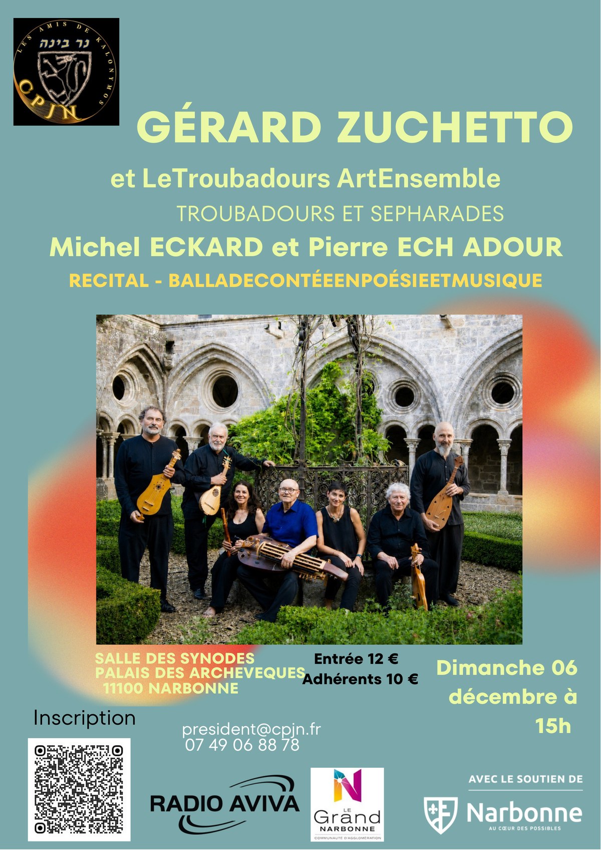 Troubadours et Sépharades - Gérard Zuchetto et Le Troubadours ArtEnsemble